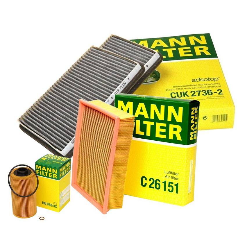 BMW Filter Service Kit 64312207985 - MANN-FILTER 3724902KIT